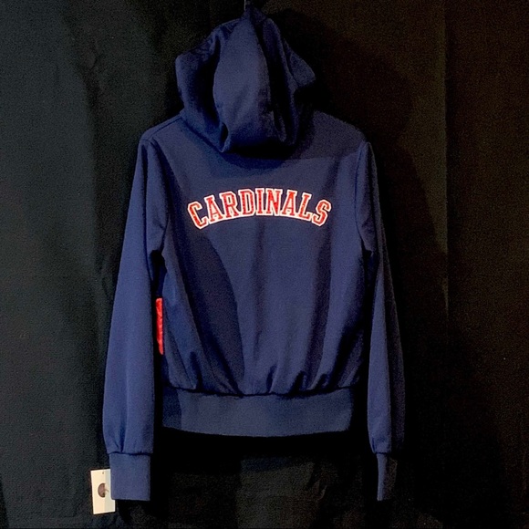 NEW St.Louis Cardinals Full-Zip Hooded Jacket - Picture 2 of 15